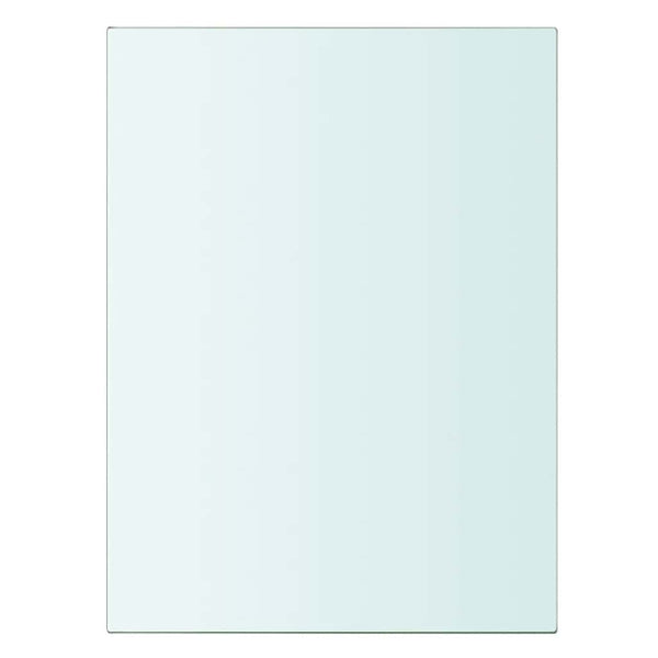 Regalböden 2 Stk. Glas Transparent 20x15 cm