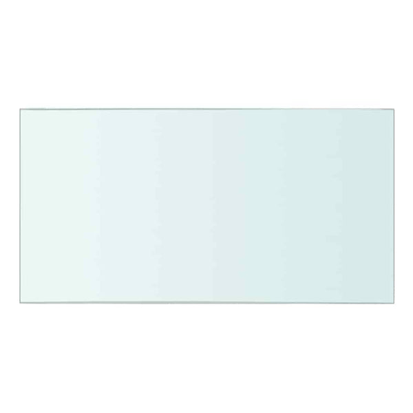 Regalböden 2 Stk. Glas Transparent 30x12 cm