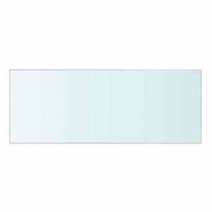 Regalböden 2 Stk. Glas Transparent 40x15 cm