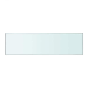 Regalböden 2 Stk. Glas Transparent 50x12 cm