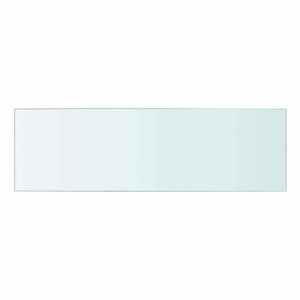 Regalböden 2 Stk. Glas Transparent 50x15 cm