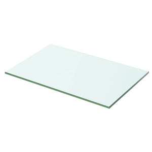 Regalböden 2 Stk. Glas Transparent 50x25 cm
