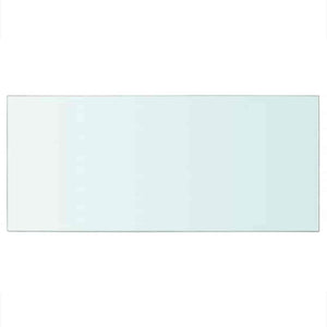 Regalböden 2 Stk. Glas Transparent 50x25 cm