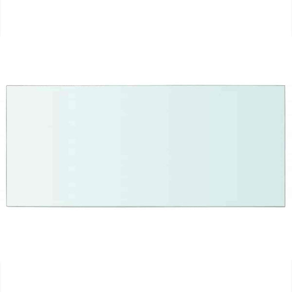 Regalböden 2 Stk. Glas Transparent 50x25 cm
