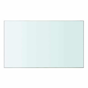 Regalböden 2 Stk. Glas Transparent 50x30 cm