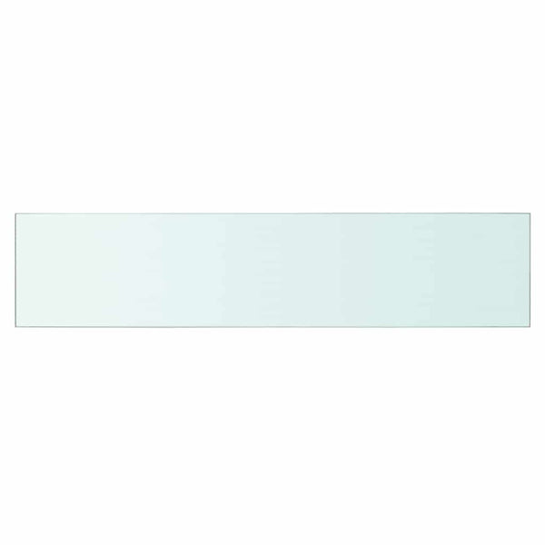 Regalböden 2 Stk. Glas Transparent 60 x 12 cm