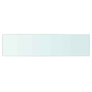 Regalböden 2 Stk. Glas Transparent 60x15 cm