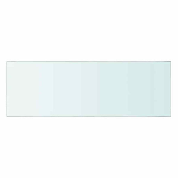 Regalböden 2 Stk. Glas Transparent 60x20 cm