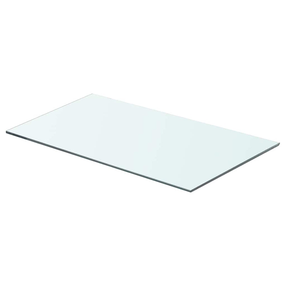 Regalböden 2 Stk. Glas Transparent 60 x 30 cm