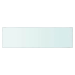 Regalböden 2 Stk. Glas Transparent 70x20 cm