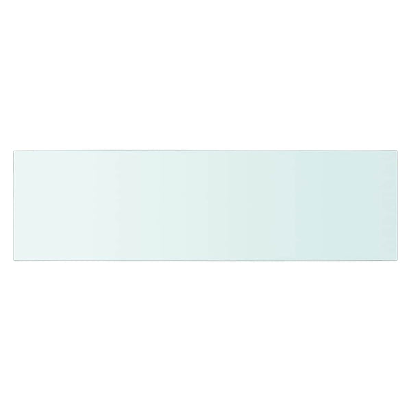 Regalböden 2 Stk. Glas Transparent 70x20 cm