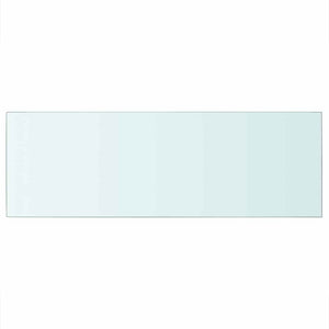 Regalböden 2 Stk. Glas Transparent 70x25 cm