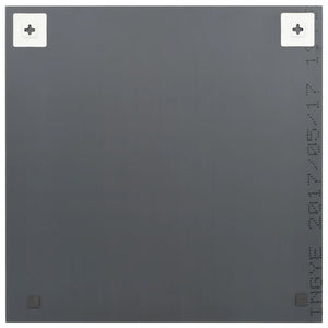 Wandspiegel 2 Stk. 50x50 cm Quadratisch Glas