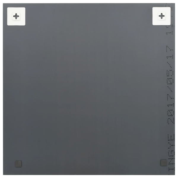 Wandspiegel 2 Stk. 50x50 cm Quadratisch Glas