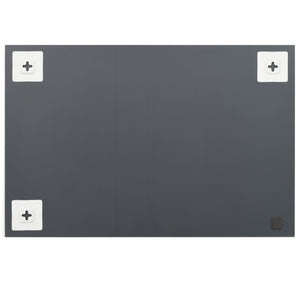 Wandspiegel 2 Stk. 60 x 40 cm Rechteckig Glas