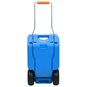 Camping-Wassertank mit Rollen 25 L Blau