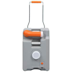 Camping-Wassertank mit Rollen 25 L Grau