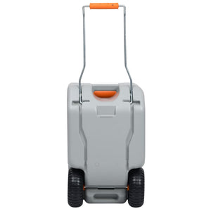 Camping-Wassertank mit Rollen 25 L Grau