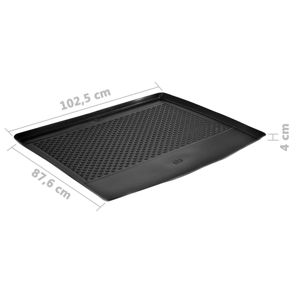Kofferraummatte Geeignet für Audi Q3 (2011-2018, 2019-) Gummi