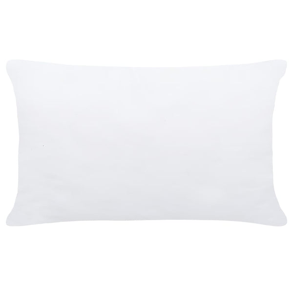 vidaXL Garnissage de coussin 2 pcs 60 x 40 cm Blanc
