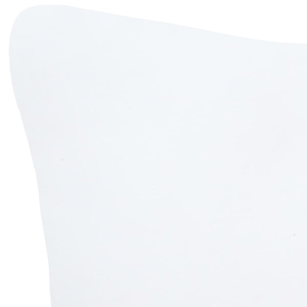 vidaXL Garnissage de coussin 2 pcs 60 x 40 cm Blanc