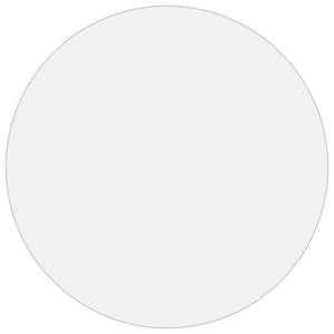 Tischfolie Matt Ø 80 cm 1,6 mm PVC