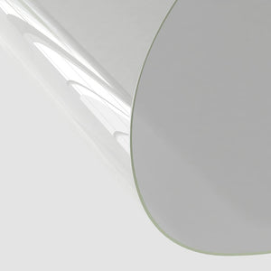 Tischfolie Transparent Ø 90 cm 1,6 mm PVC