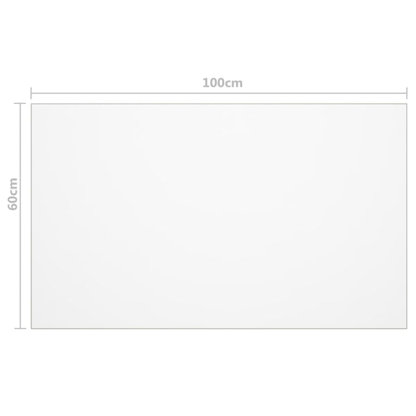 Tischfolie Matt 100x60 cm 1,6 mm PVC