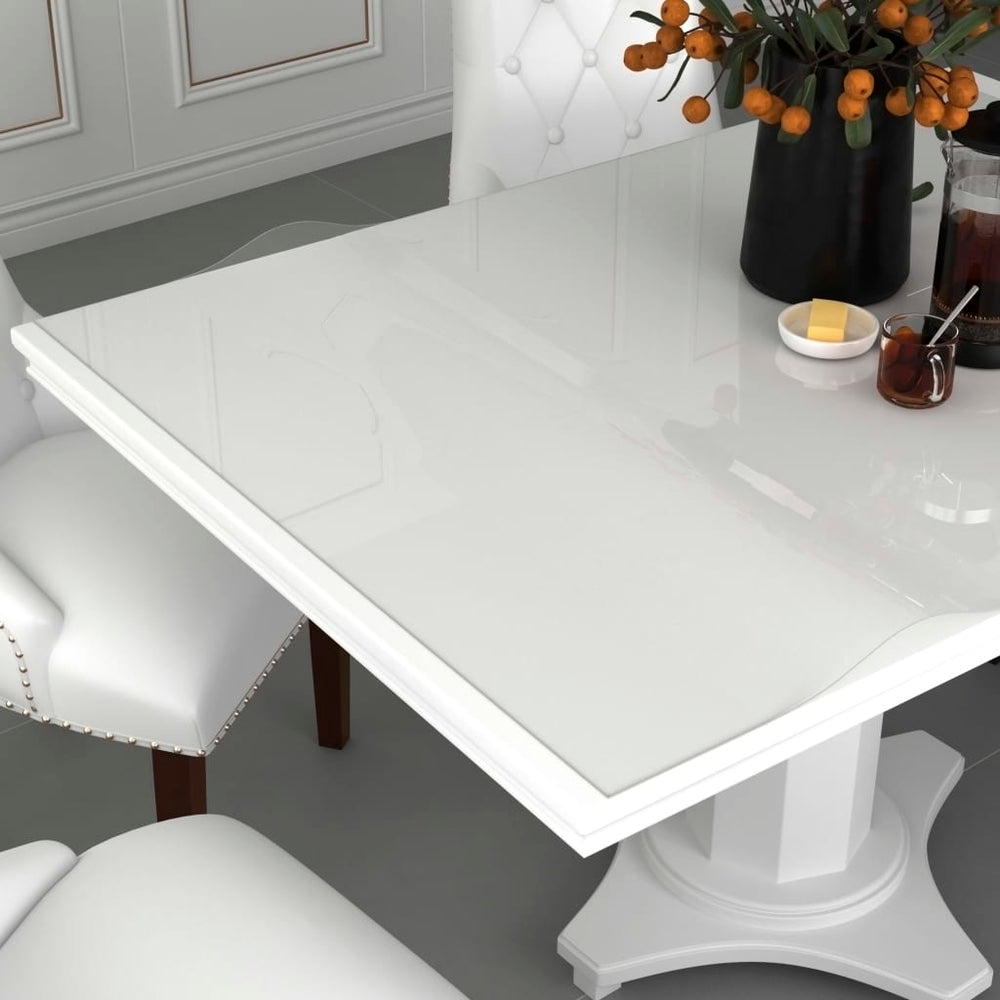 Tischfolie Transparent 100x90 cm 1,6 mm PVC