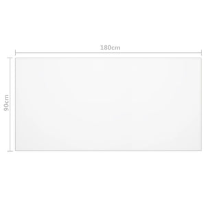 Tischfolie Matt 180x90 cm 1,6 mm PVC