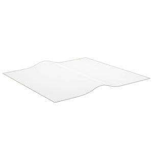 Tischfolie Transparent 90x90 cm 1,6 mm PVC