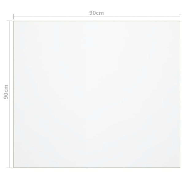 Tischfolie Matt 90x90 cm 1,6 mm PVC