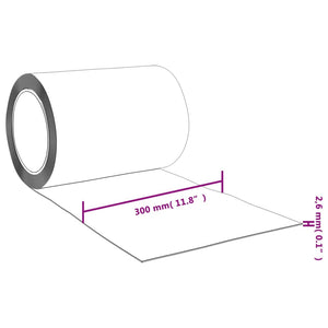 Streifenvorhang Rolle PVC 2,6 mm x 300 mm 25 m