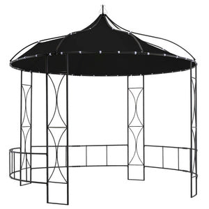 vidaXL Pavillon 300 x 290 cm Anthracite Rond