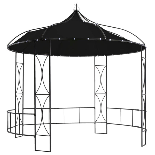 vidaXL Pavillon 300 x 290 cm Anthracite Rond