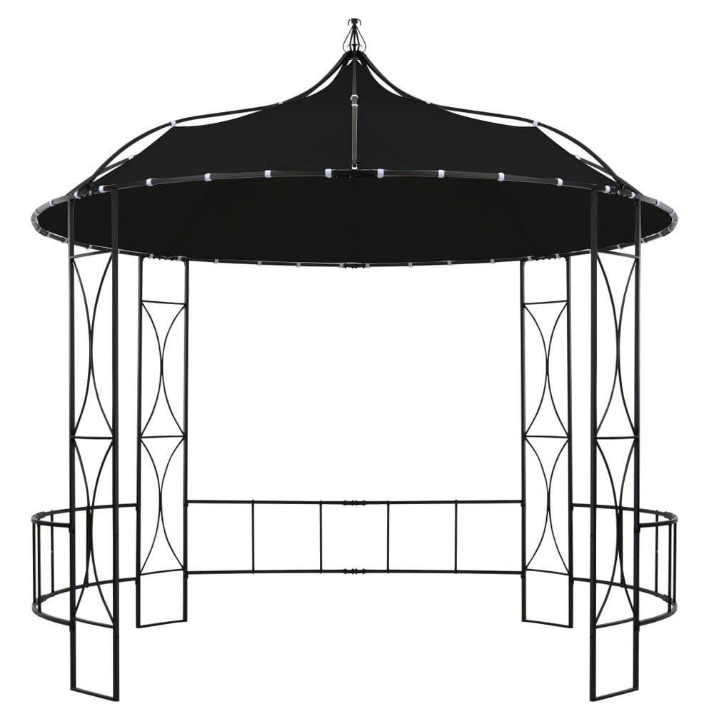 vidaXL Pavillon 300 x 290 cm Anthracite Rond
