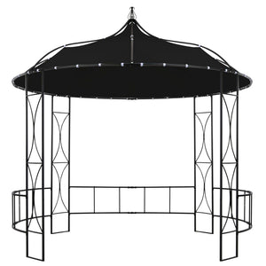 vidaXL Pavillon 300 x 290 cm Anthracite Rond