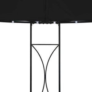 vidaXL Pavillon 300 x 290 cm Anthracite Rond