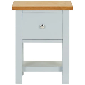 Nachttisch 36x30x47 cm Massivholz Eiche