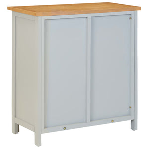 Küchenschrank 70x35x75 cm Massivholz Eiche