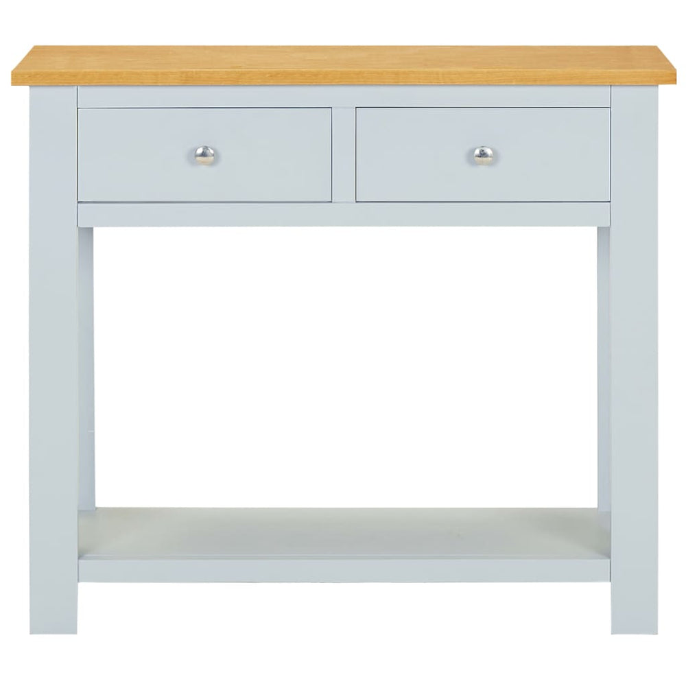 Konsolentisch 83x30x73 cm Massivholz Eiche