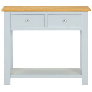 Konsolentisch 83x30x73 cm Massivholz Eiche