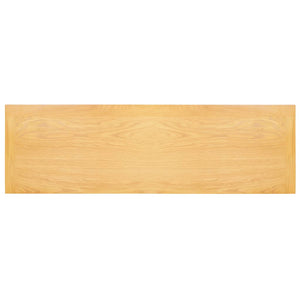 Sideboard 110x33,5x70 cm Massivholz Eiche