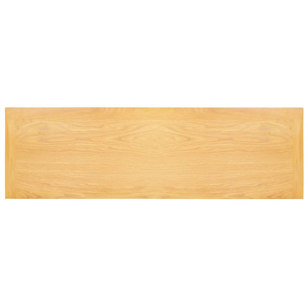Sideboard 110x33,5x70 cm Massivholz Eiche