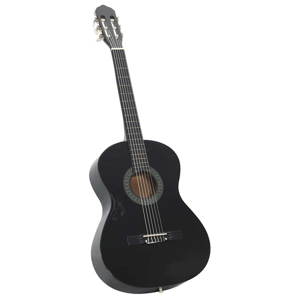 Klassische Gitarre Schwarz 4/4 Anfänger