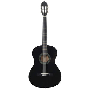 Klassische Gitarre Schwarz 4/4 Anfänger
