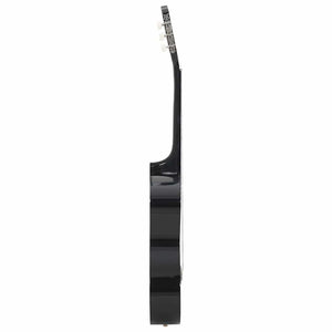 Klassische Gitarre Schwarz 4/4 Anfänger