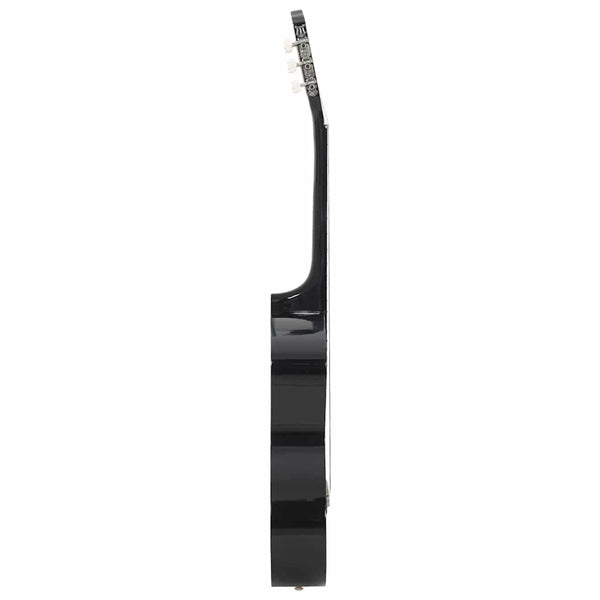 Klassische Gitarre Schwarz 4/4 Anfänger