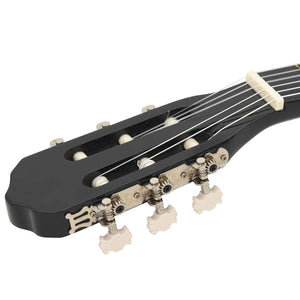 Klassische Gitarre Schwarz 4/4 Anfänger