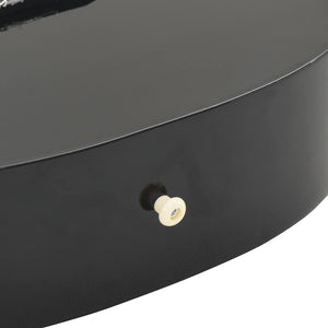Klassische Gitarre Schwarz 4/4 Anfänger